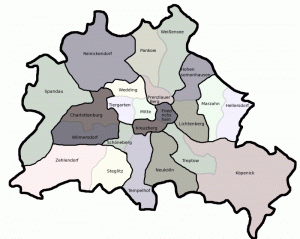 Berlin Map Berlin Districts